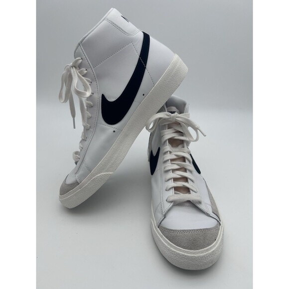 Nike Blazer Mid 77 Vintage White Black Men’s Size 11 BQ6806 100 - Picture 3 of 7